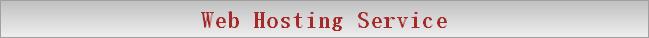 Web Hosting Service